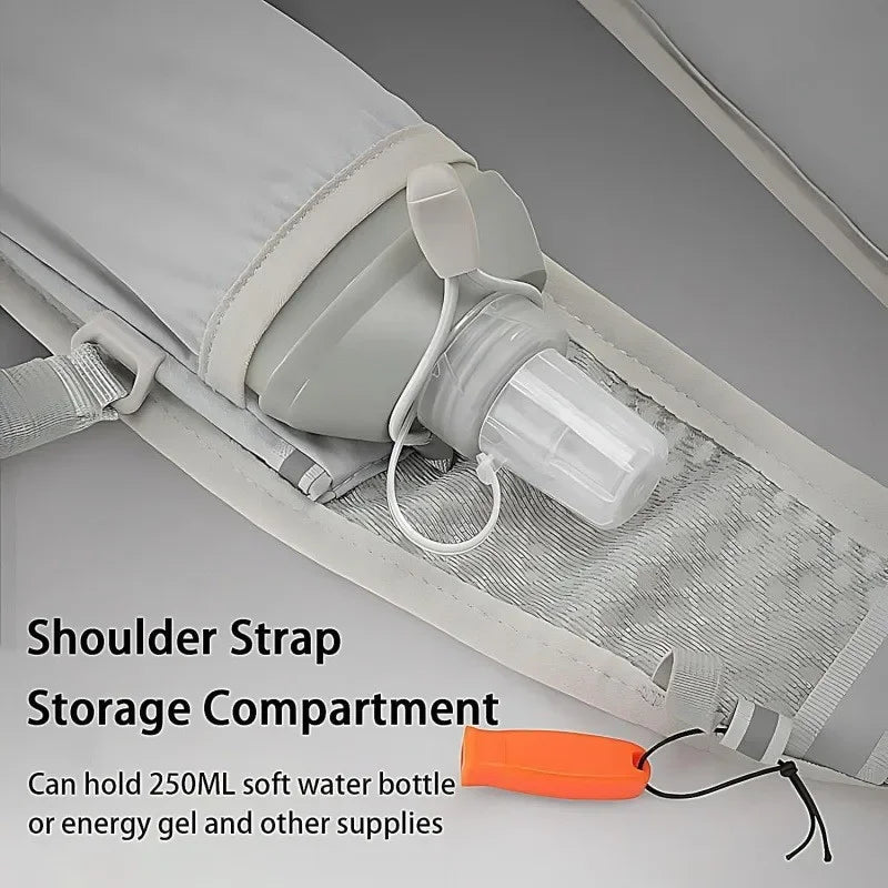 For Marathon trail Running Vest Lightweight Hiking Vest Backpack Reflective Hydration Water Bladderr Pack With Phone Pocket