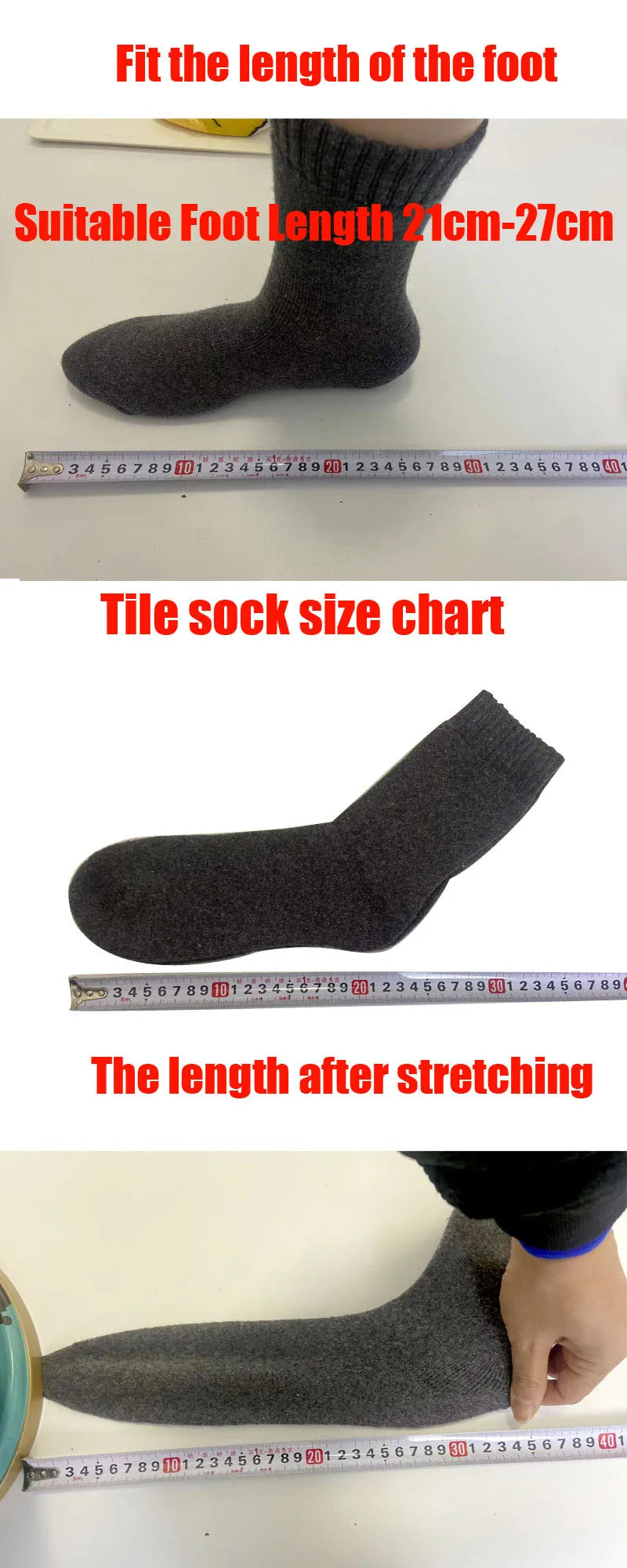 2026 New Winter Super Thicker Warm Socks Wool Male Men Women Socks Solid Socks Merino Wool Socks Against Cold Snow Terry Socks