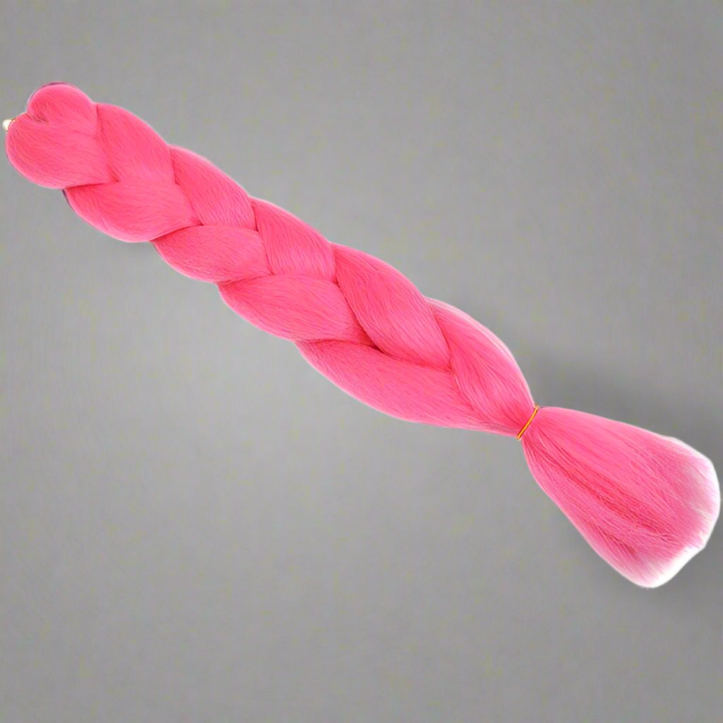 Synthetic Braiding Hair - Glow in the Dark 24in