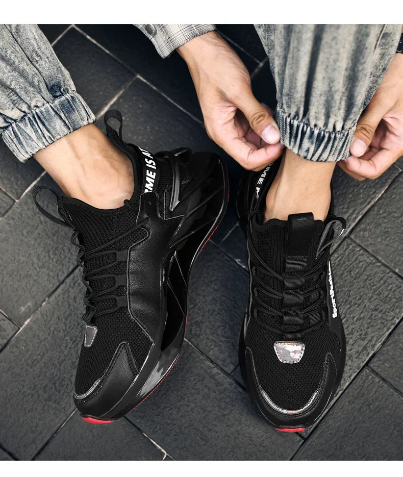 Casual Men's Sneakers Breathable Luxury Trainer Race Shoes Fashion Running Tenis for Men And Women