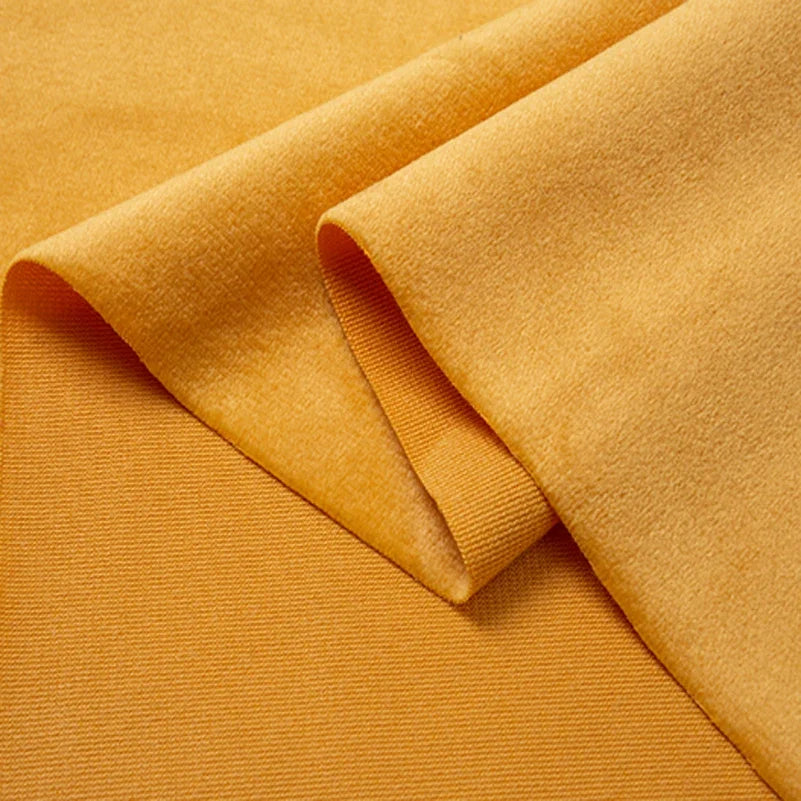 Velvet Fabric Thicken Dutch Velvet Short Plush for Upholstery Cushion Sofa Table Runners by Half Meter
