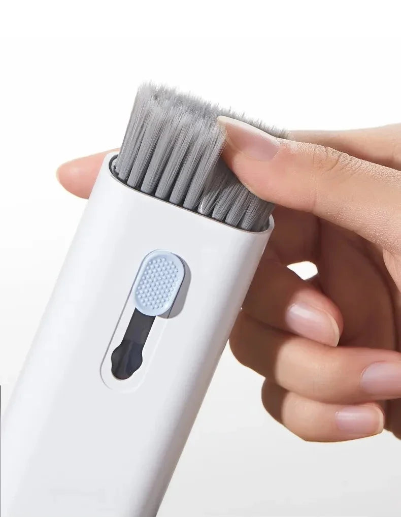 7 in 1 Computer Keyboard Cleaner Brush Kit Earphone Cleaning Pen For Headset Keyboard Cleaning Tools Cleaner Keycap Puller Kit