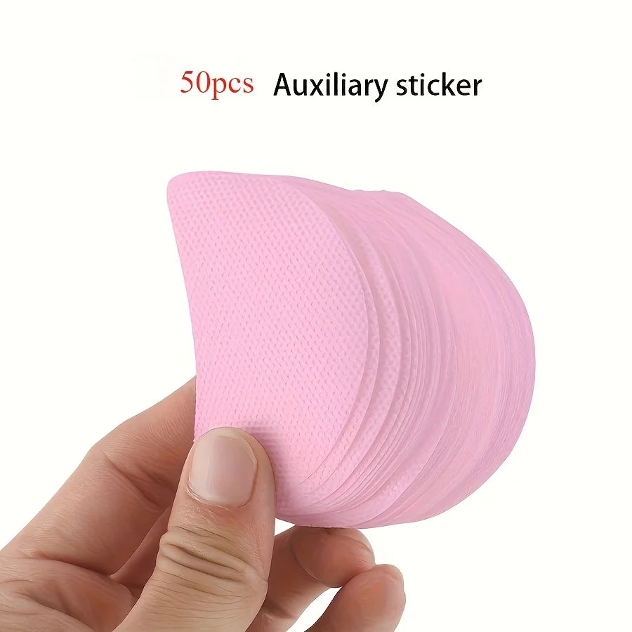 53/50/3/1pc Eyeshadow Assistant Tape Set, Eye Makeup Tape Including Eye Shadow Tape, Eyeshadow Stickers, Eye Makeup Protector