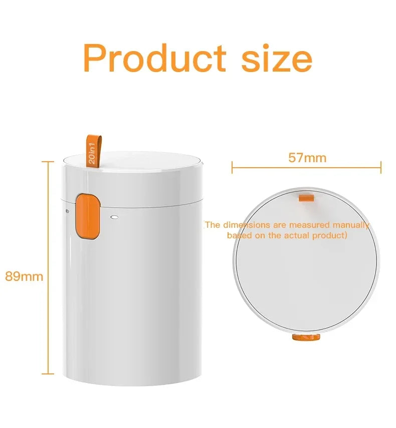 Multifunctional 20-in-1 Cleaner Kit Earphones Cleaning Pen brush Screen Cleaner Computer Keyboard Brush Keycap Puller