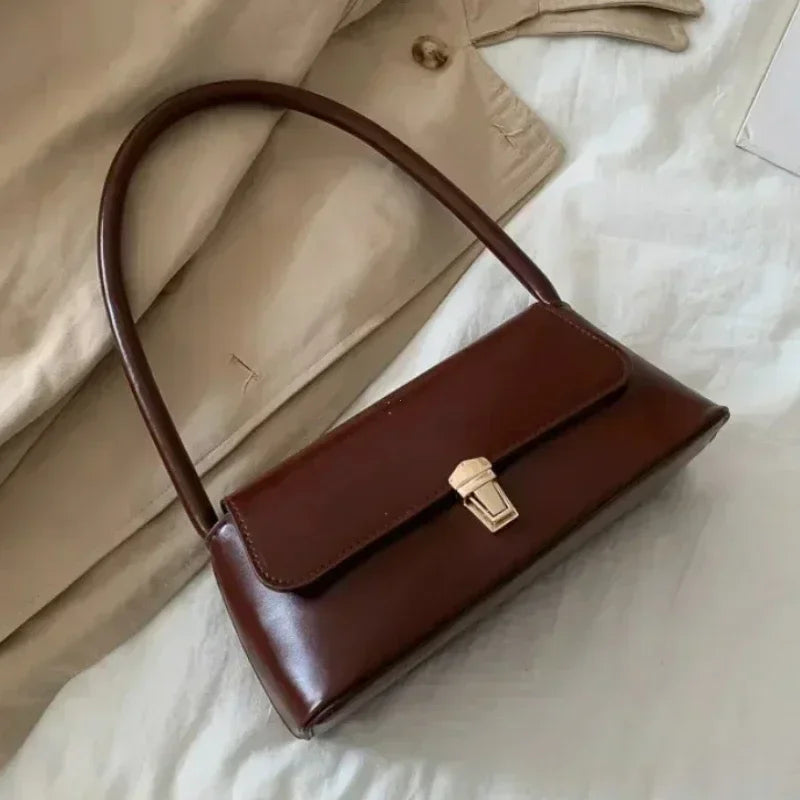 Luxury Brand Crossbody Bags for Women | Fashion Design Underarm & Woman Shoulder Bag (Female Handbag & Purses, Solid Color)