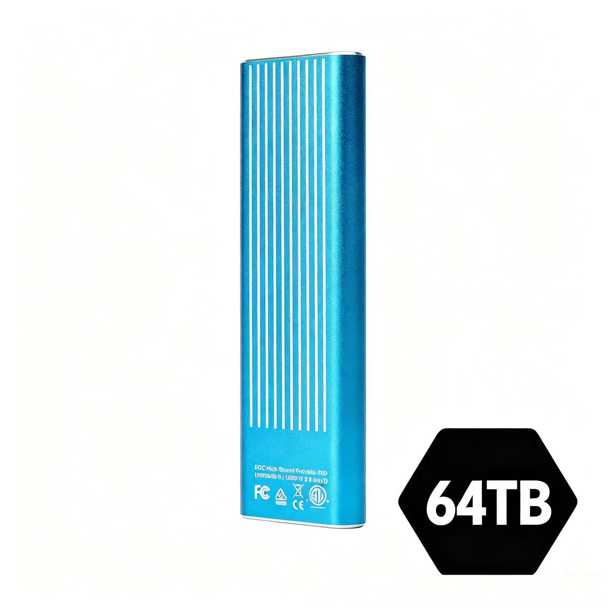 Portable External SSD USB3.2, High Speed 1TB-16TB Solid State Drive, Lightweight Pocket Design for Laptop, Desktop, Mac & Phone
