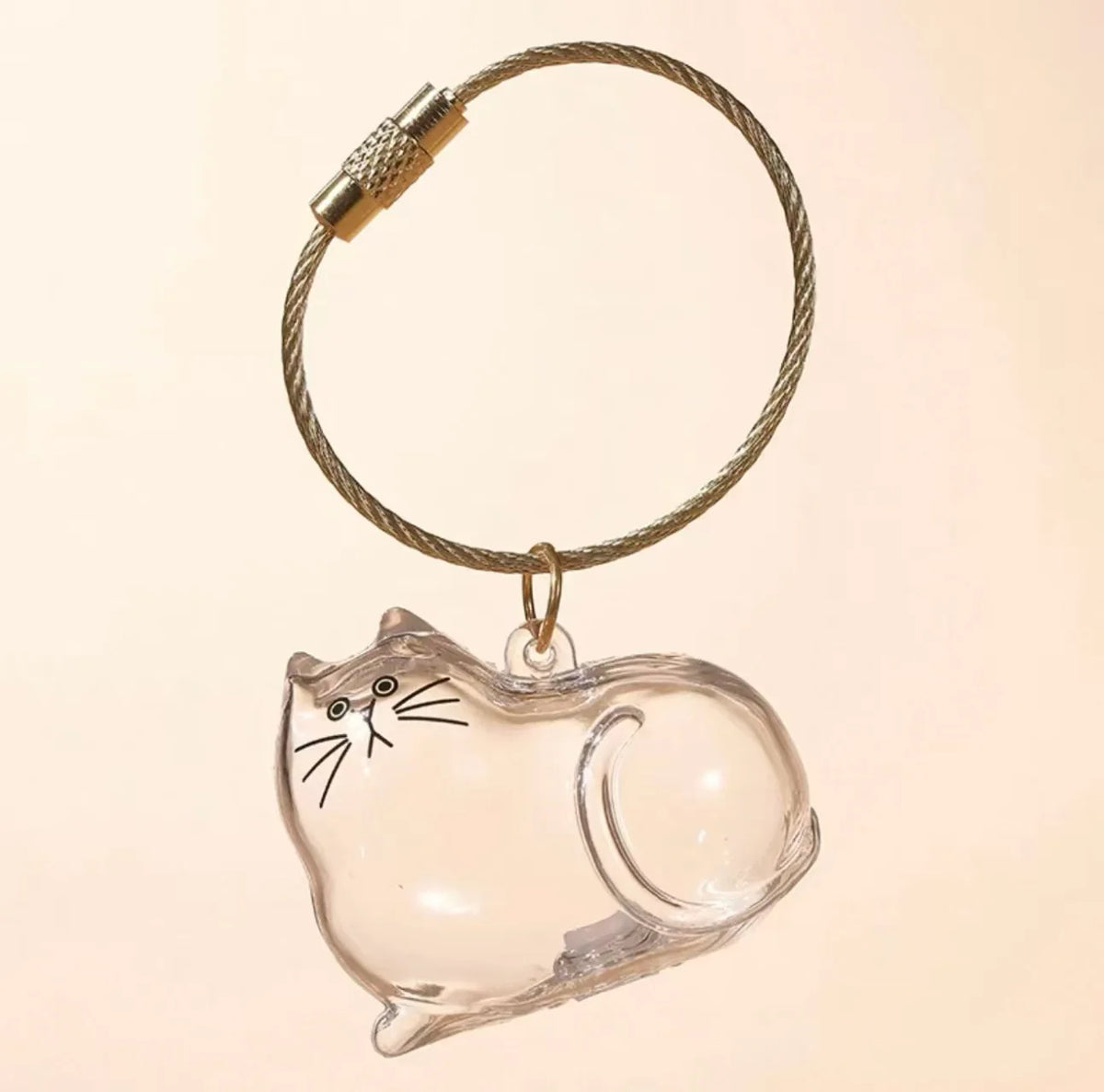 Pet Hair Keepsake Box Memorial Bottle for Cat Fur Storage Container for DIY Decoration Gift for Pet Lovers Home Display