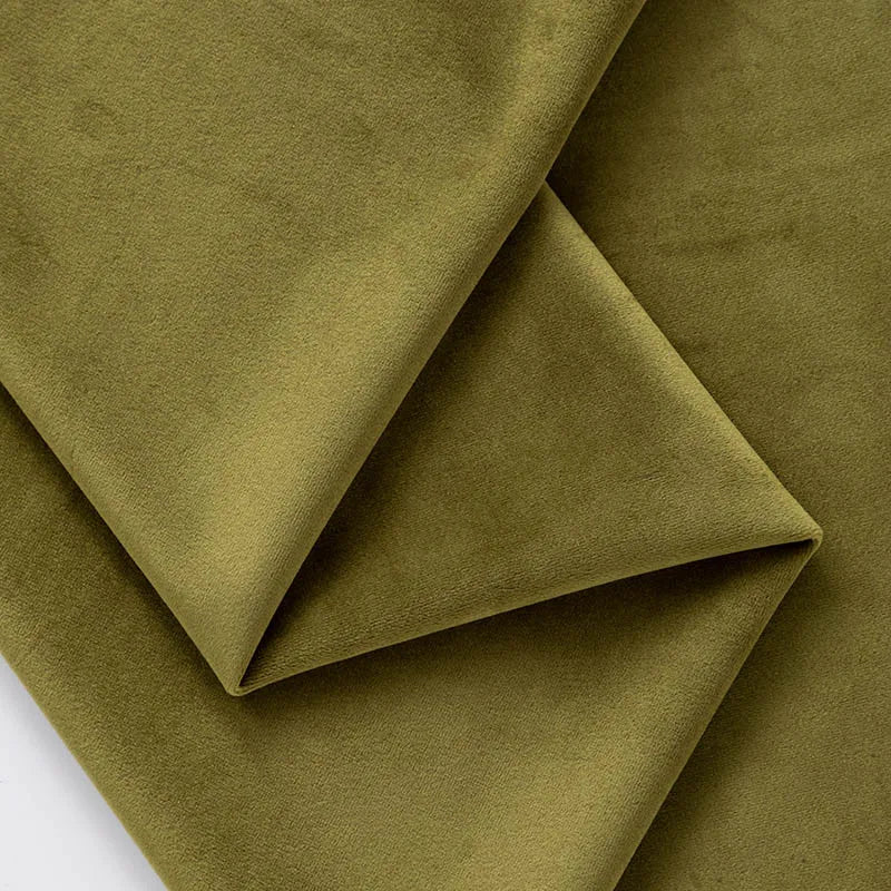 Velvet Fabric Thicken Dutch Velvet Short Plush for Upholstery Cushion Sofa Table Runners by Half Meter
