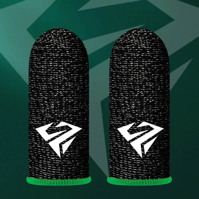 Hot Sales Game Fingertip Gloves Sweatproof Anti-slip Gamer Thimbles Touch Screen Finger Sleeve Breathable Fingertip Parts