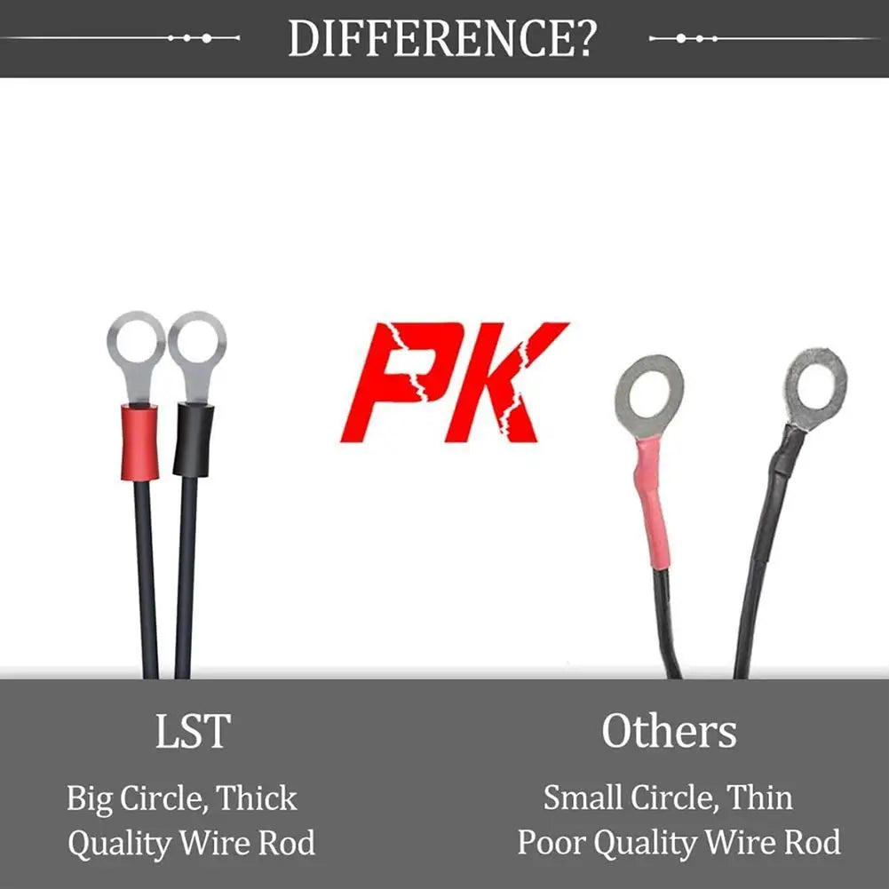 Charger Cable For Motorcycle Battery Terminal To SAE Quick Extension Cable With 10A Fuse O Connector Battery Charger Adapter