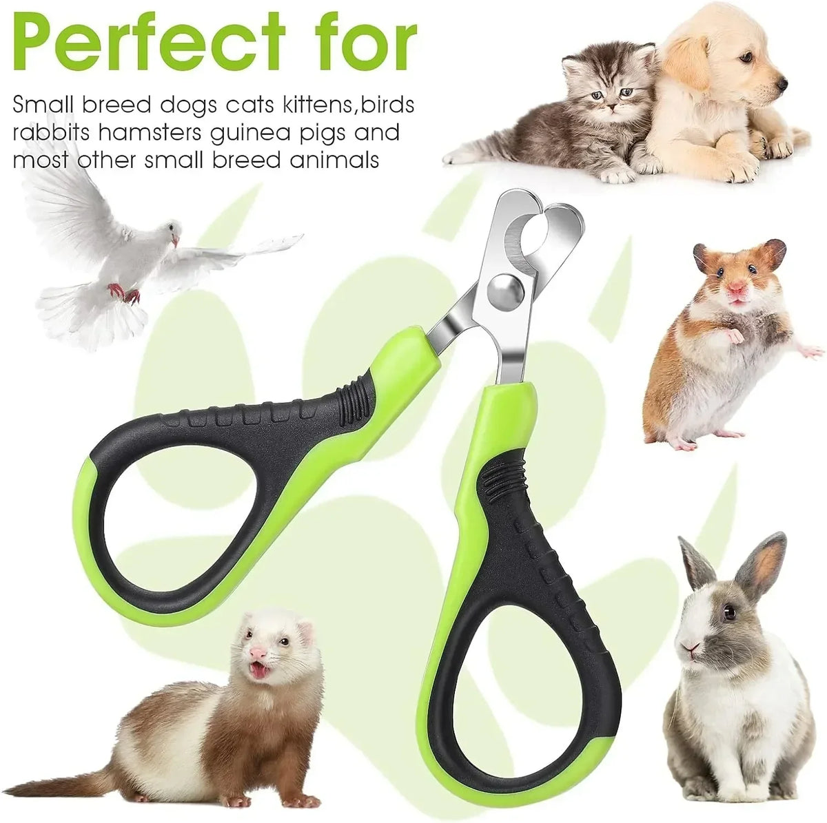 Hot Sale Cat Nail Toe Claw Clippers Trimmer Grooming Tools Animals Pet Supplies Stainless Steel Dog Nail Clipper Scissors