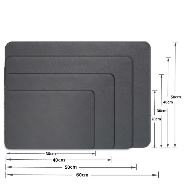 Multipurpose Large Absorbent Kitchen Mat Quick Dry Dish Drying Pad for Counter Coffee Bar Bathroom Sink Drain