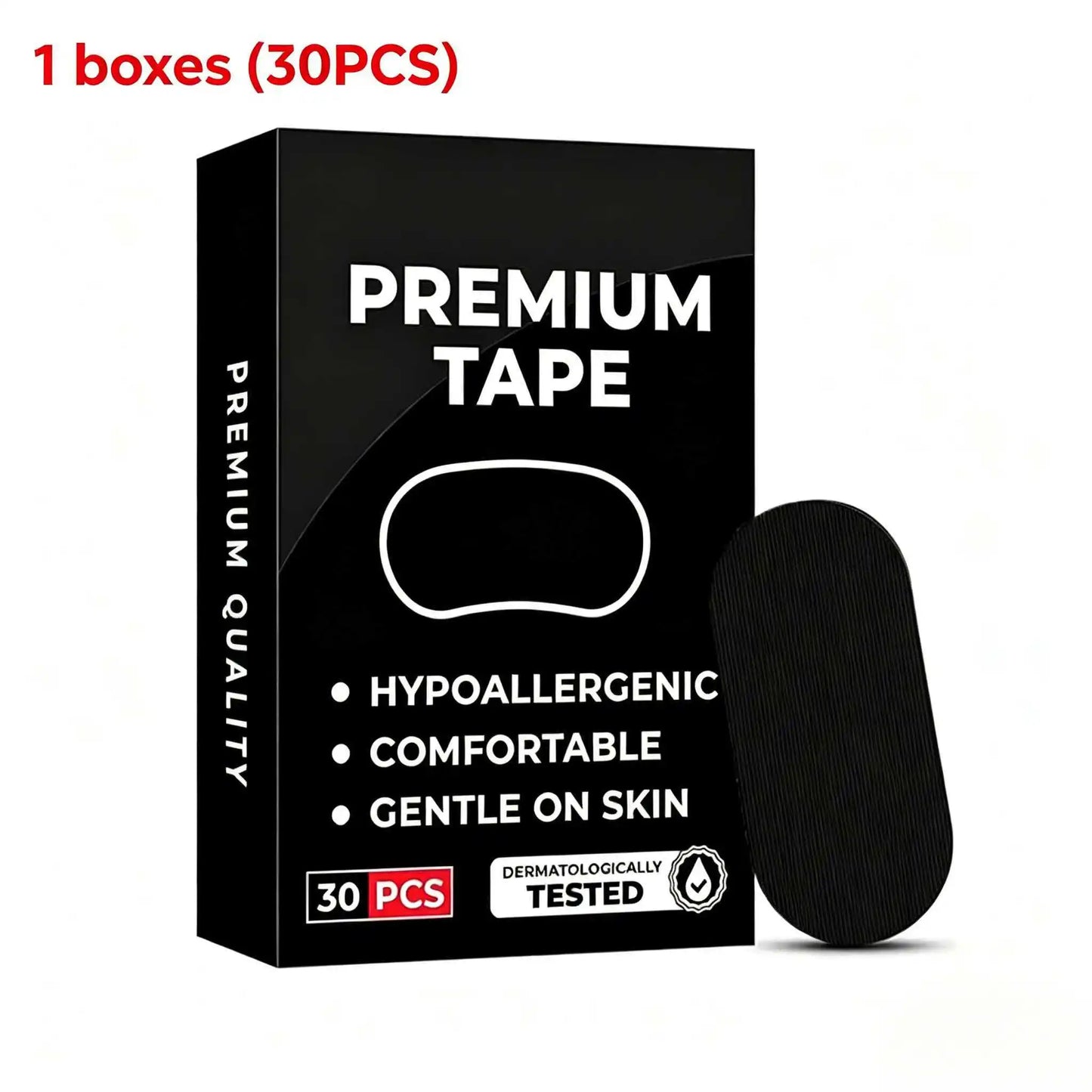 30/60Pcs Anti Snoring Mouth Tape Medical Grade Sleep Strips for Snoring Relief & Breathing Gentle Nasal Tape for Travel Home Use