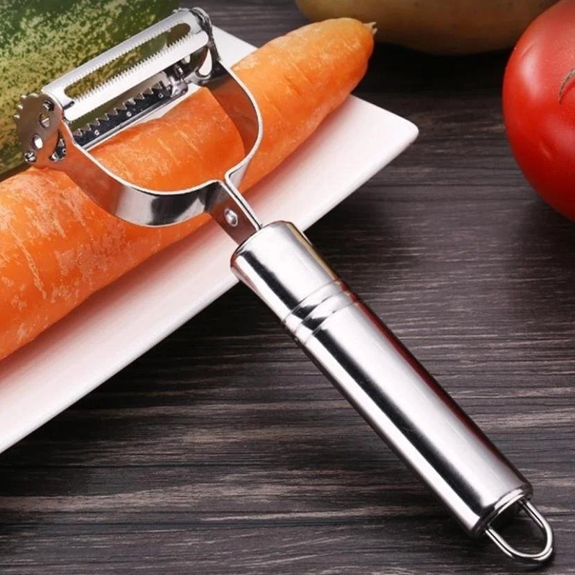 High Quality Stainless Steel Multifunctional Potato Cucumber Carrot Grater Julienne Peeler Fruit Vegetable Peeler Slicer