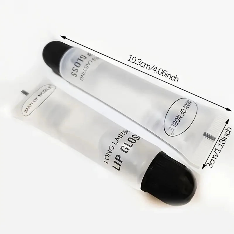 Hydrating 18ml Lip Gloss Moisturizing Lip Oil for Plump, Glossy Lips, Lightens Fine Lines, Suitable for All Skin Types Makeup