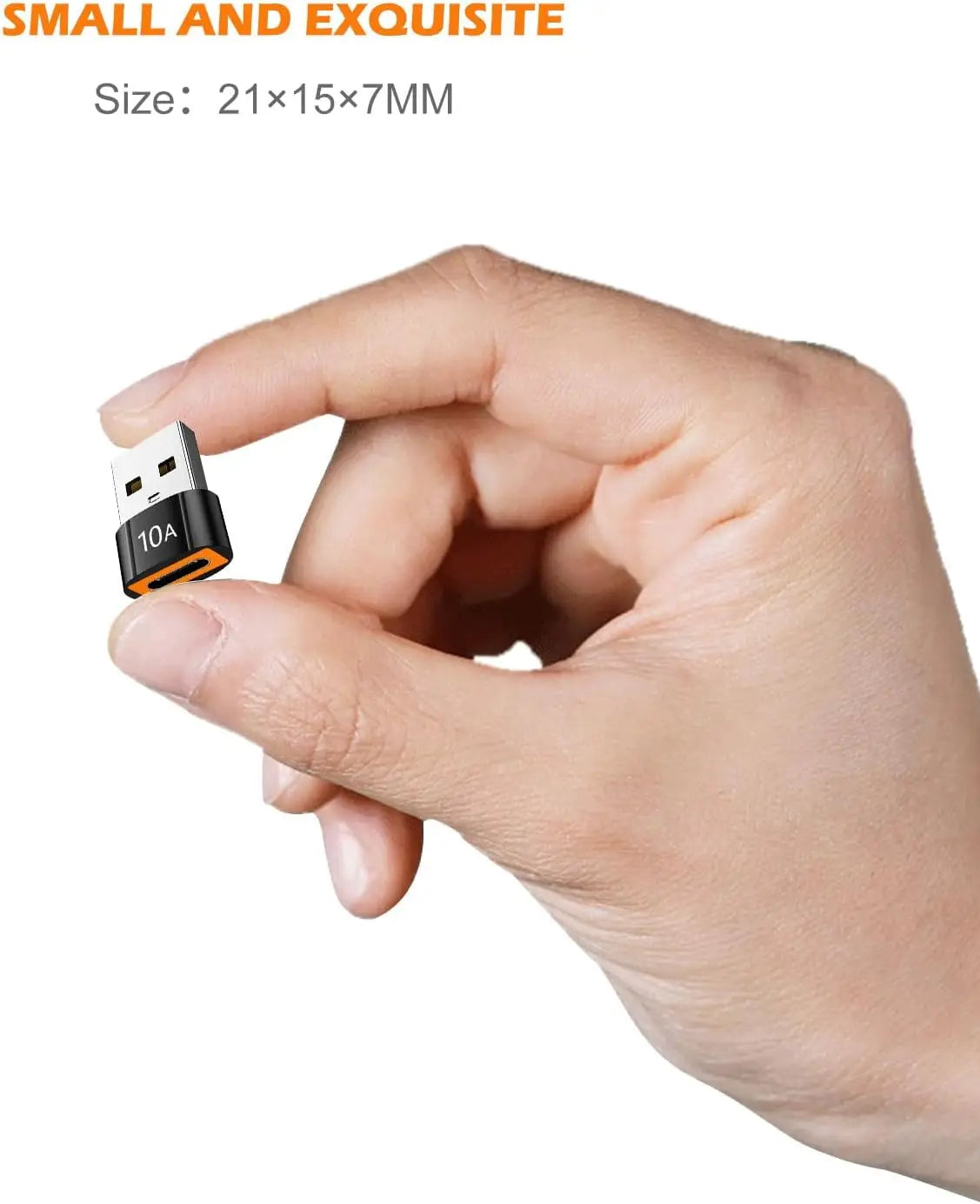 Small USB A to USB C Charging Adapters USB to USB C Adapter, Easy Connecting for Cameras and Headphones Accessory