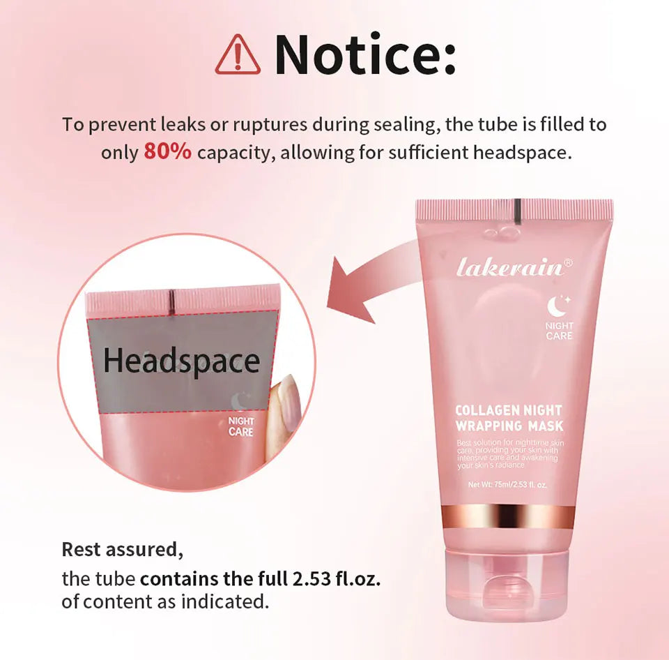 Collagen Wrapping Peel-off Mask Rejuvenation Moisturizing Brightening Korean Face Mask Make Glowy Skin Elasticity Facial Mask