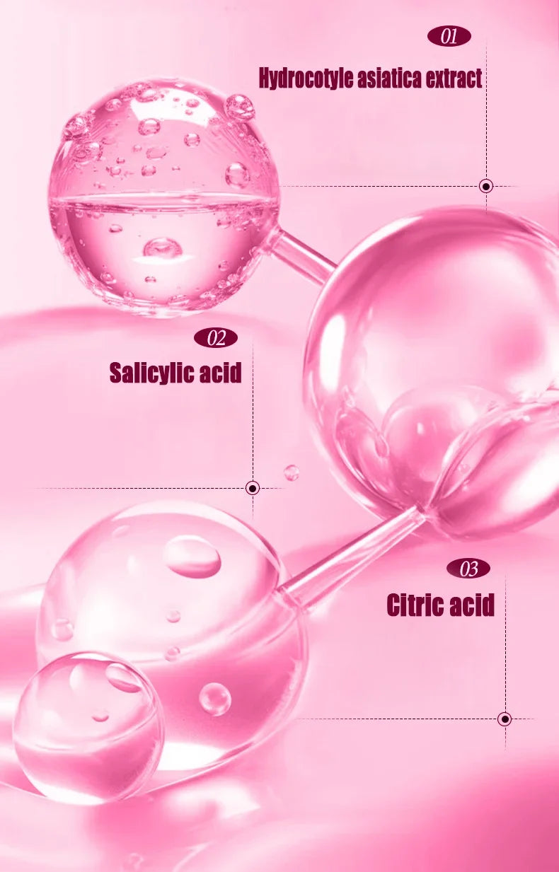 100ml Pink Salicylic Acid Acne Removing Concentrated essence - Refreshing texture, deep moisturizing, fade acne marks