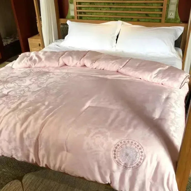 Formtheo Mulberry Silk Quilt Duvet Insert Luxury Warm Winter Duvet For Double Bed
