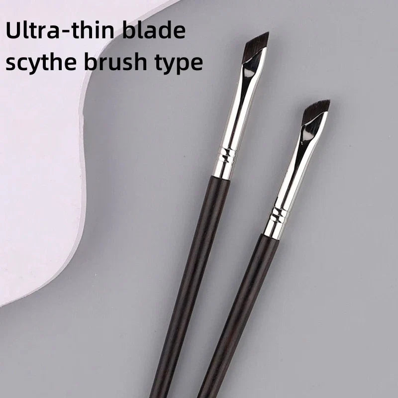 Upgrade Blade Eyeliner Brush Ultra Thin Fine Angle Flat Eyebrow Brush Under The Eyes Place Makeup Brush Precise Detail Brush