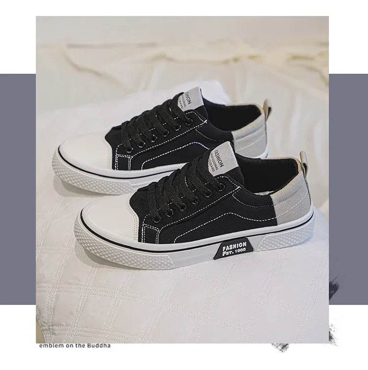 2026 New Summer Men's Breathable Versatile Skateboarding Shoes Men's Soft Bottom Casual Sports Trend Fashion Canvas Shoes 48size