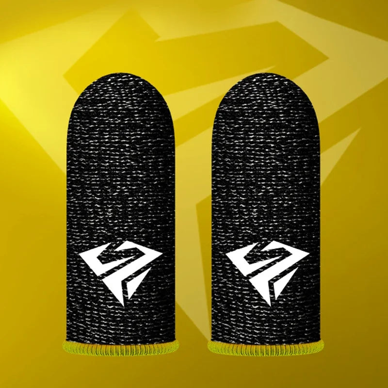 Hot Sales Game Fingertip Gloves Sweatproof Anti-slip Gamer Thimbles Touch Screen Finger Sleeve Breathable Fingertip Parts