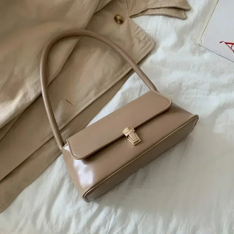 Luxury Brand Crossbody Bags for Women | Fashion Design Underarm & Woman Shoulder Bag (Female Handbag & Purses, Solid Color)