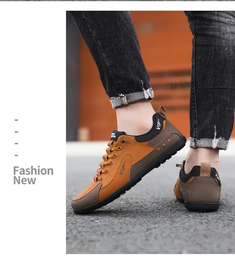 Mens 2026 Trendy Lightweight Loafers Soft Sole Breathable Slip On Casual Driving Shoes Comfortable Flat Simple Style