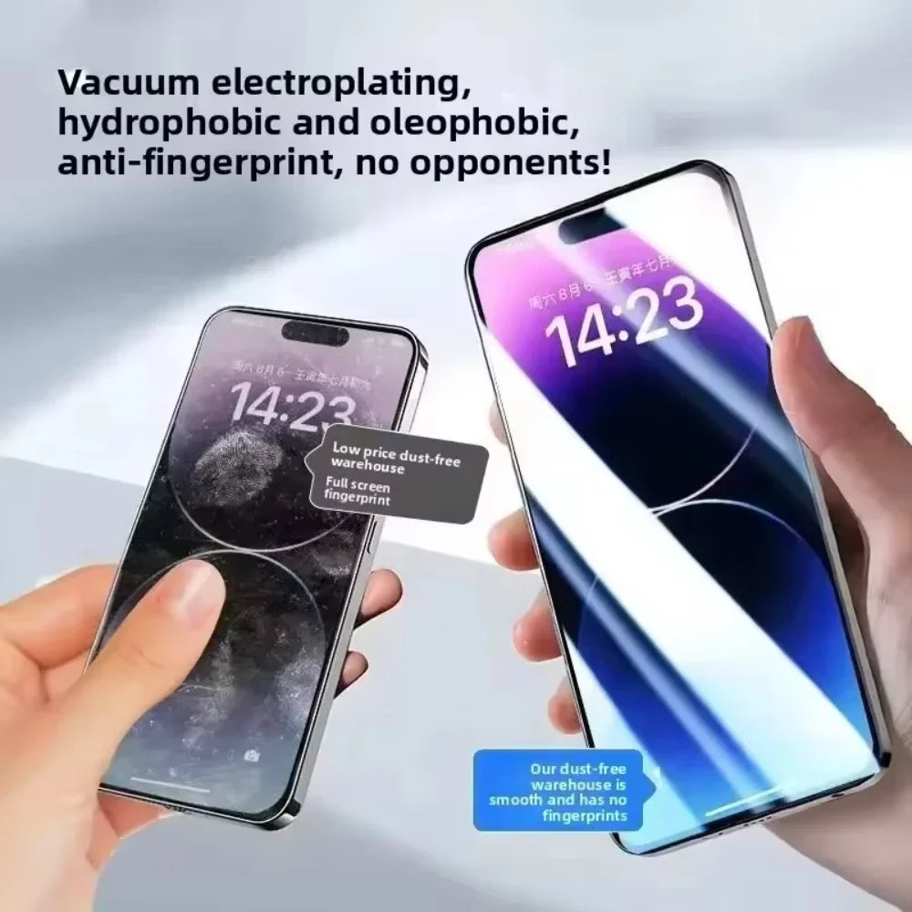 3Pcs Dust Free Easy Installation Screen Protector For iPhone 17 Pro Max  18 Pro Max 16 Pro HD Tempered Glass Anti-scratch Films