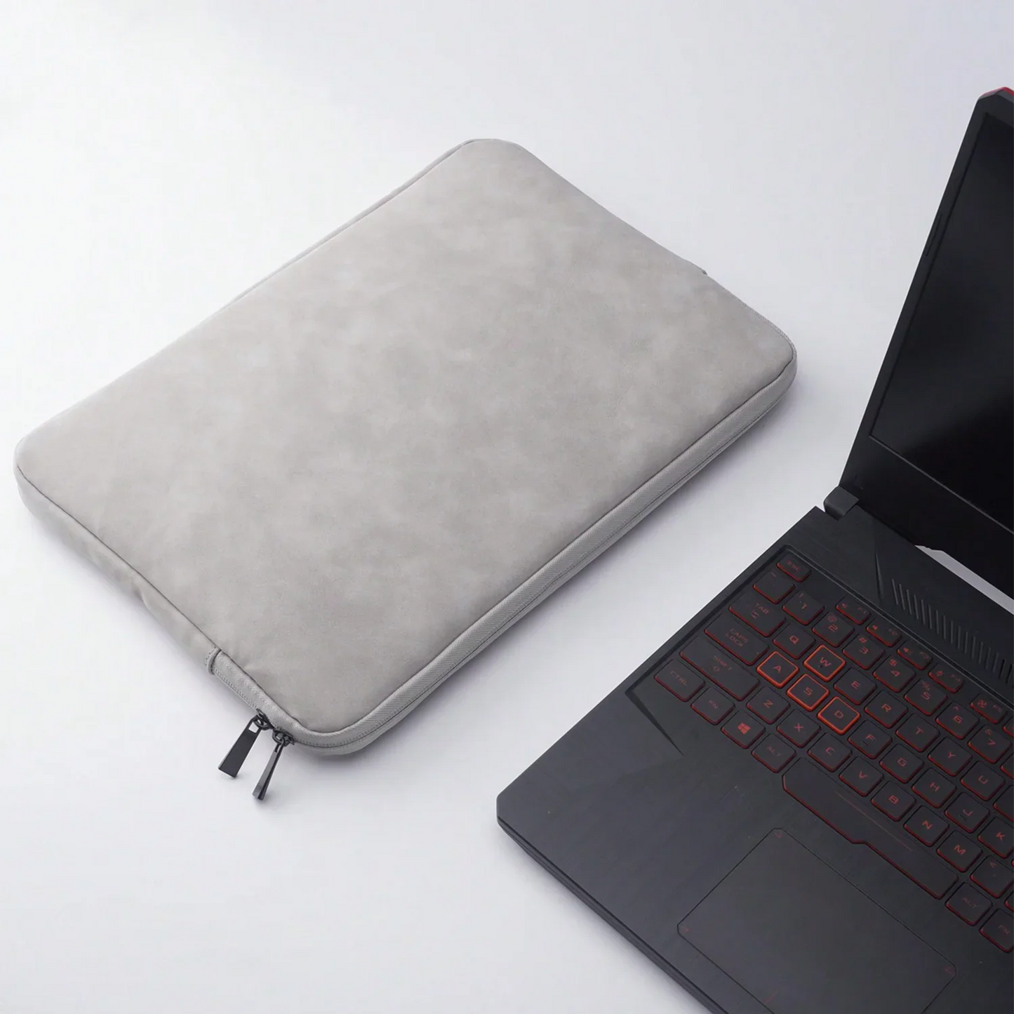 PU sheepskin leather fabric Waterproof Leather 9.7-15.6 inch Tablet PC Carrying Case Protective  Notebook Shockproof Cover
