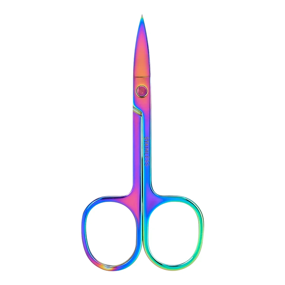 1 PCS Multi-purpose Small Beard Scissors Eyebrow Scissors Colorful Trimming Tool for Nails & Cuticle