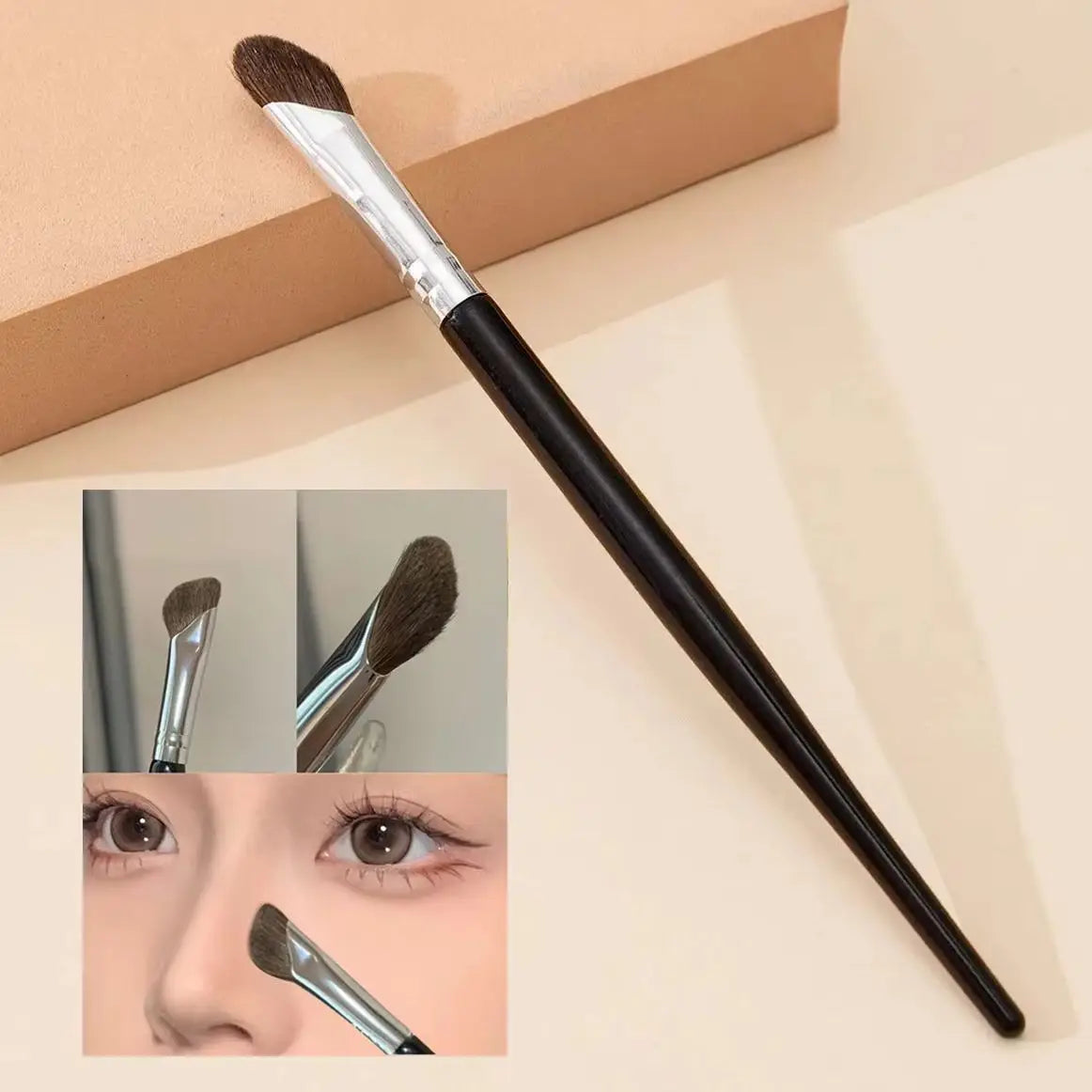 3D Nose Shadow Brush Facial Contour Makeup Brush Soft head blush Highlight Korean cosmetics female facial beauty tools.