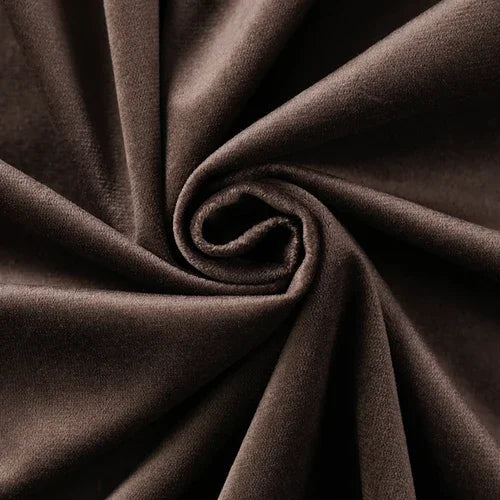 Velvet Fabric By The Meter for Tablecloth Diy Sofa Covers Curtains Sewing Thickened Soft Cloth Plain Black White Winter Textile
