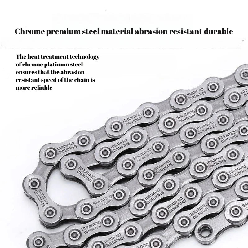 6/8/9/10/11Speed Bicycle Chain High Alloy Steel for Road Mountain MTB Bike Drivetrain Components Accessories Cycling Enthusiasts
