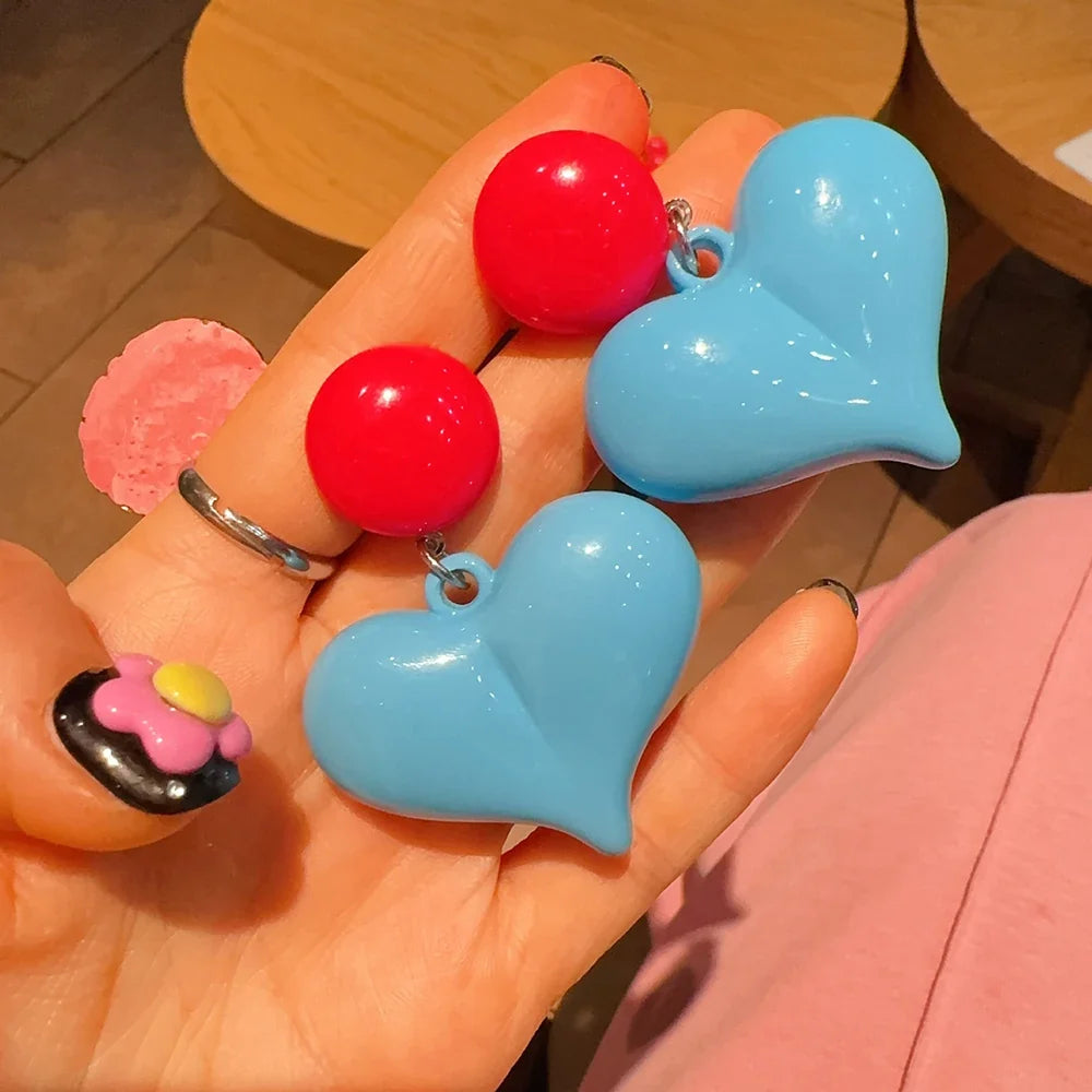 Fashionable Summer Pendant Necklace Simple And Elegant Bracelet Sweet Necklace New Heart-Shaped Jewelry Accessory