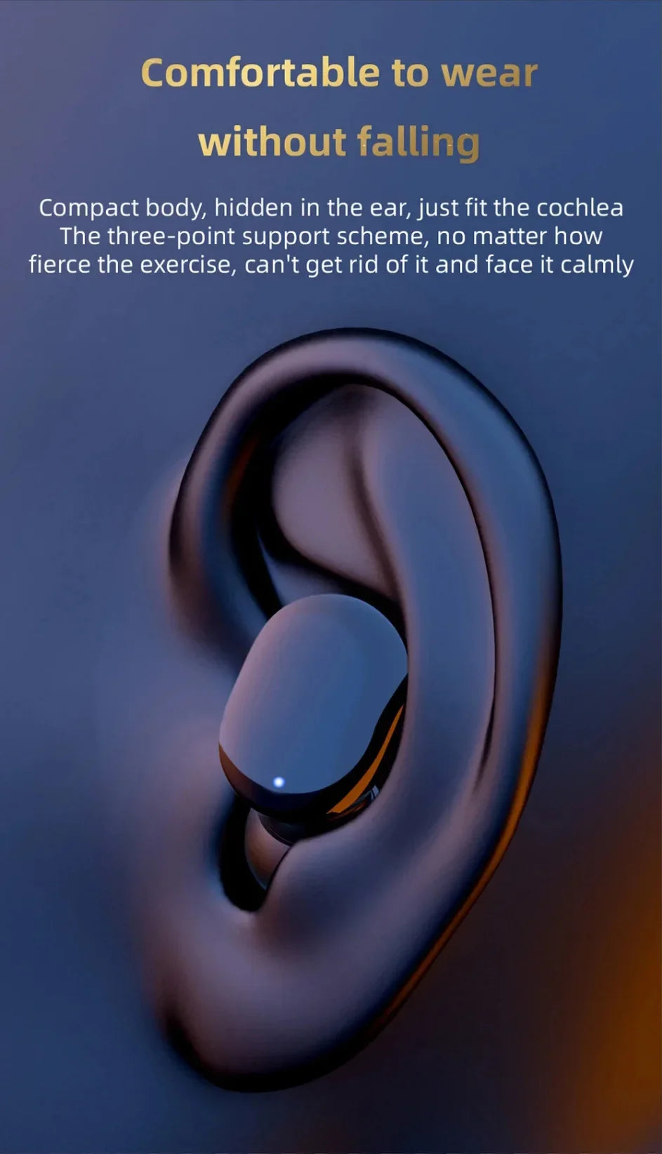 G9S Bluetooth 5.1 In Ear Wireless Earbuds LED Power Display Low Latency Gaming HiFi Stereo Sports Headphones