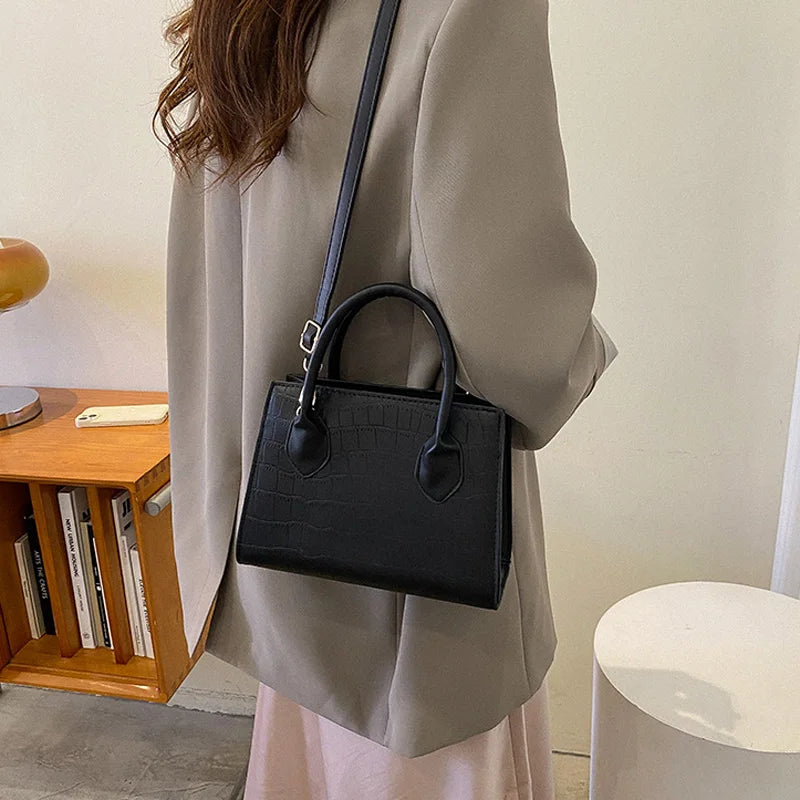 New Square Crossbody Bags for Women | Fashion Handbags & Purses & Ladies Shoulder Bag (Small Top Handle Bags)