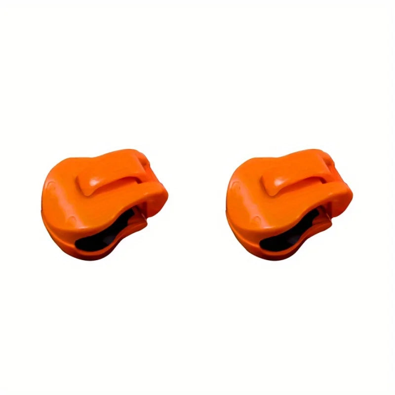 2pcs Quick-Attach Fishing Rod Clip Versatile Fishing Rod Clamps Quick Setup Rod Clamps Light Sturdy Secure Grip Tackle Organizer