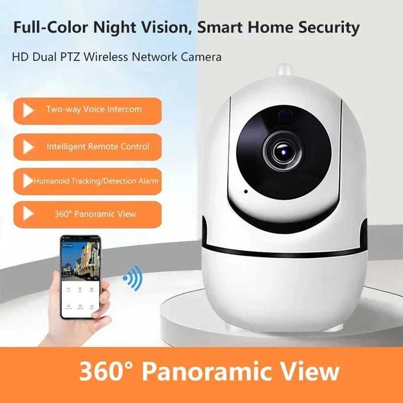 New Mini Camera Smart Home Auto Tracking 1080P Wifi IP Camera Full Night Vision Network Wireless CCTV Video Baby Security Camera