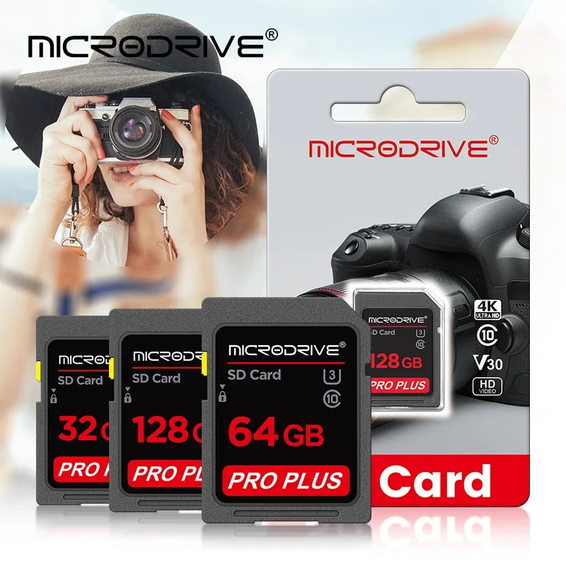 High Speed Class 10 SD Card 16GB 32GB 64GB 128GB 256GB Carte SD Memory Card Flash USB Stick SDCards For Camera