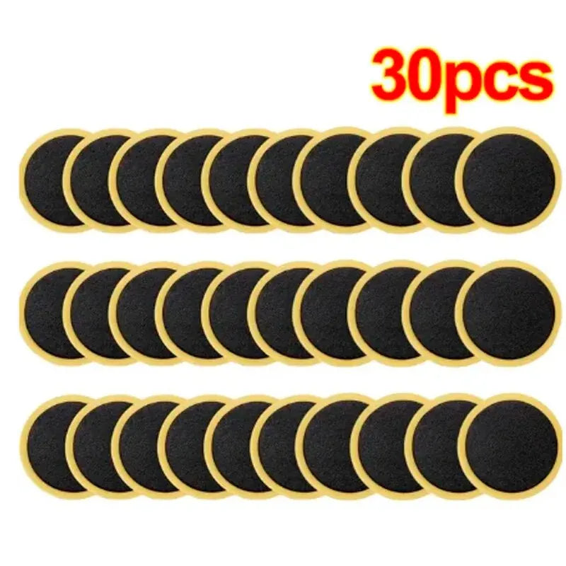 Glue-free Bicycle Tire Patches Kit Quick Repair Adhesive Quick Drying Tyre Protection Patch for Bike Repair Accessories