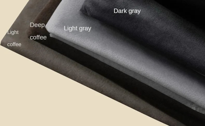Velvet Fabric By The Meter for Tablecloth Diy Sofa Covers Curtains Sewing Thickened Soft Cloth Plain Black White Winter Textile