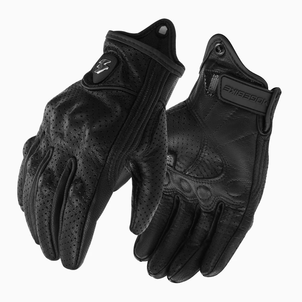 S-XXXL Motorcycle Gloves Goatskin Leather Men Women Moto Glove Electric Bike Luvas Da Motocicleta Os Carros Eletricos Sale