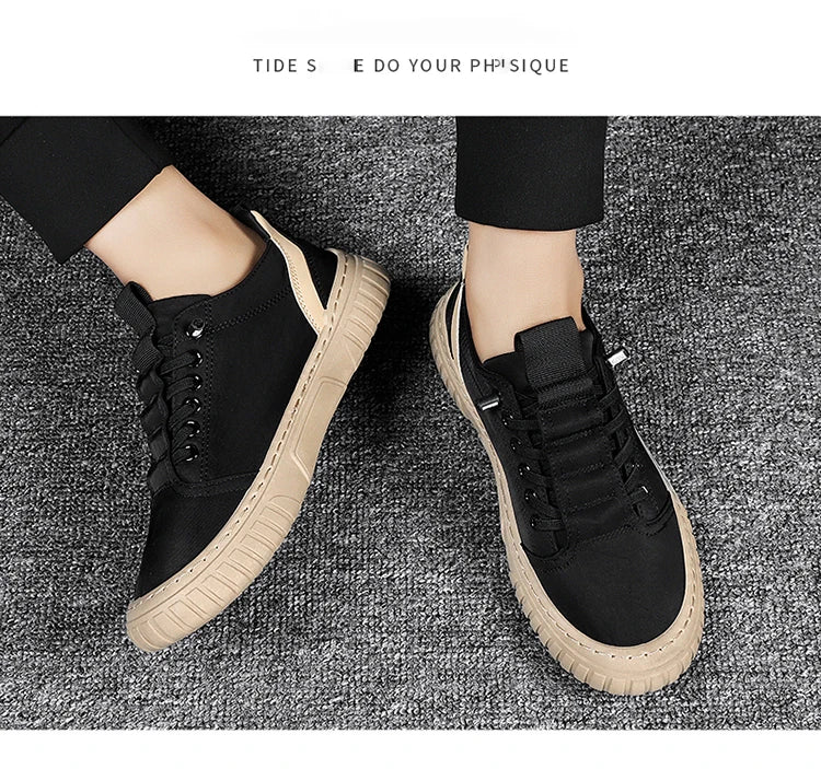 Brand protection 2026 new men's lightweight non-slip breathable wear-resistant running sports fashion versatile casual shoes