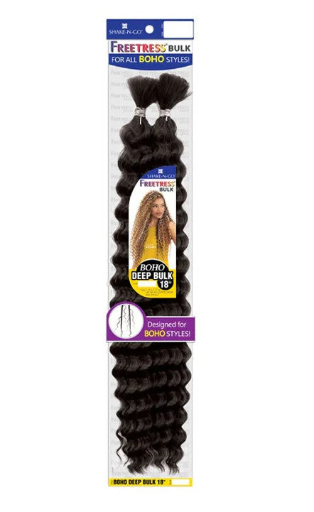 FreeTress Braids Boho Deep Bulk 18"