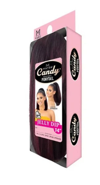 Mayde Beauty Candy Ponytail -JELLY DIP 14"