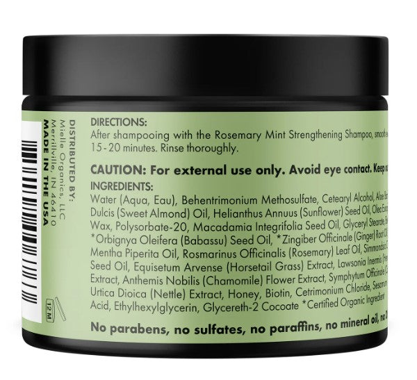 Mielle Rosemary Mint Strengthening Hair Masque