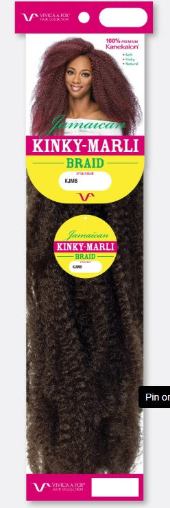 Jamaican Kinky-Marli Braid, 18in