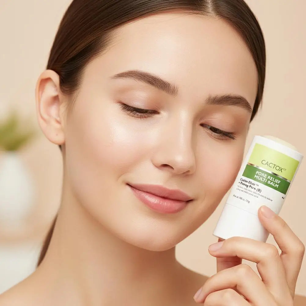 CACTOX Pore Relief Multi Balm 25g - Cactox Elixir & Pomeg-Pore Formula, Cooling Soothing Moisturizing Balm for Pore Care