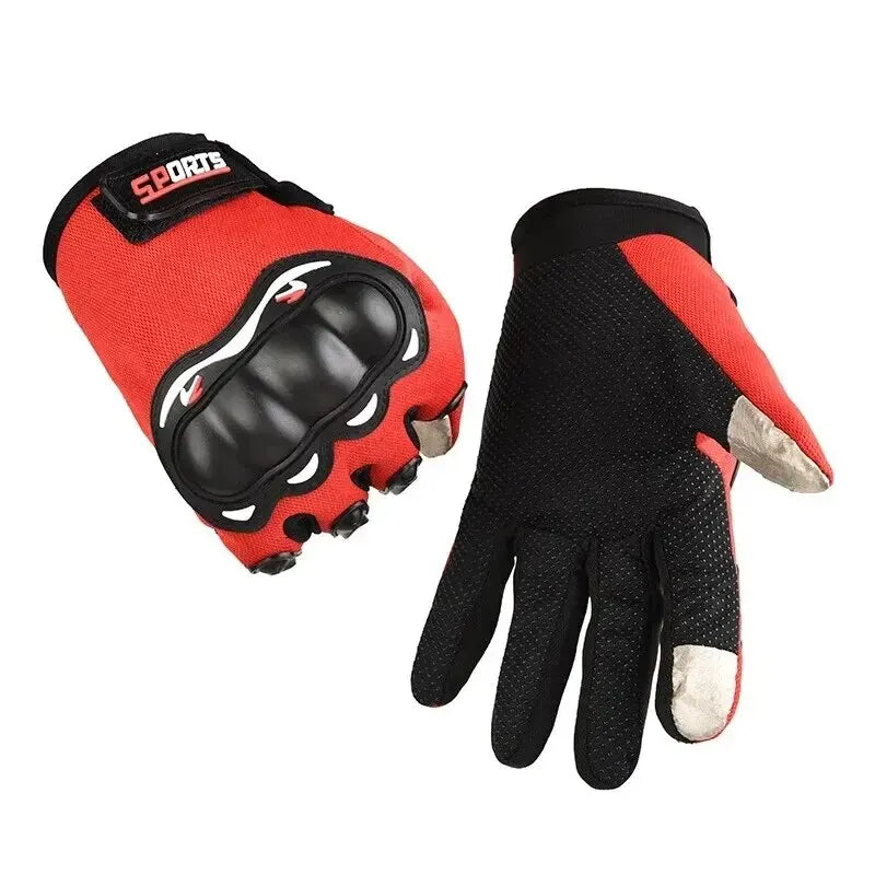 Full-finger Motorcycle Gloves Men Touch Screen Outdoor Off-road Sports Cycling Motorcycle Finger Gloves